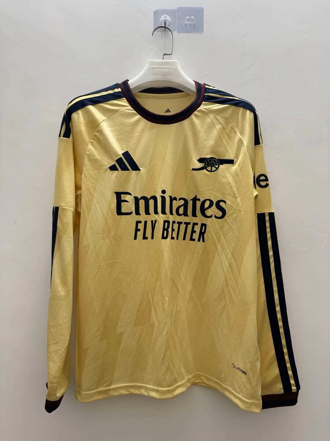 AAA Quality Arsenal 26/27 Third Yellow Long Soccer Jersey